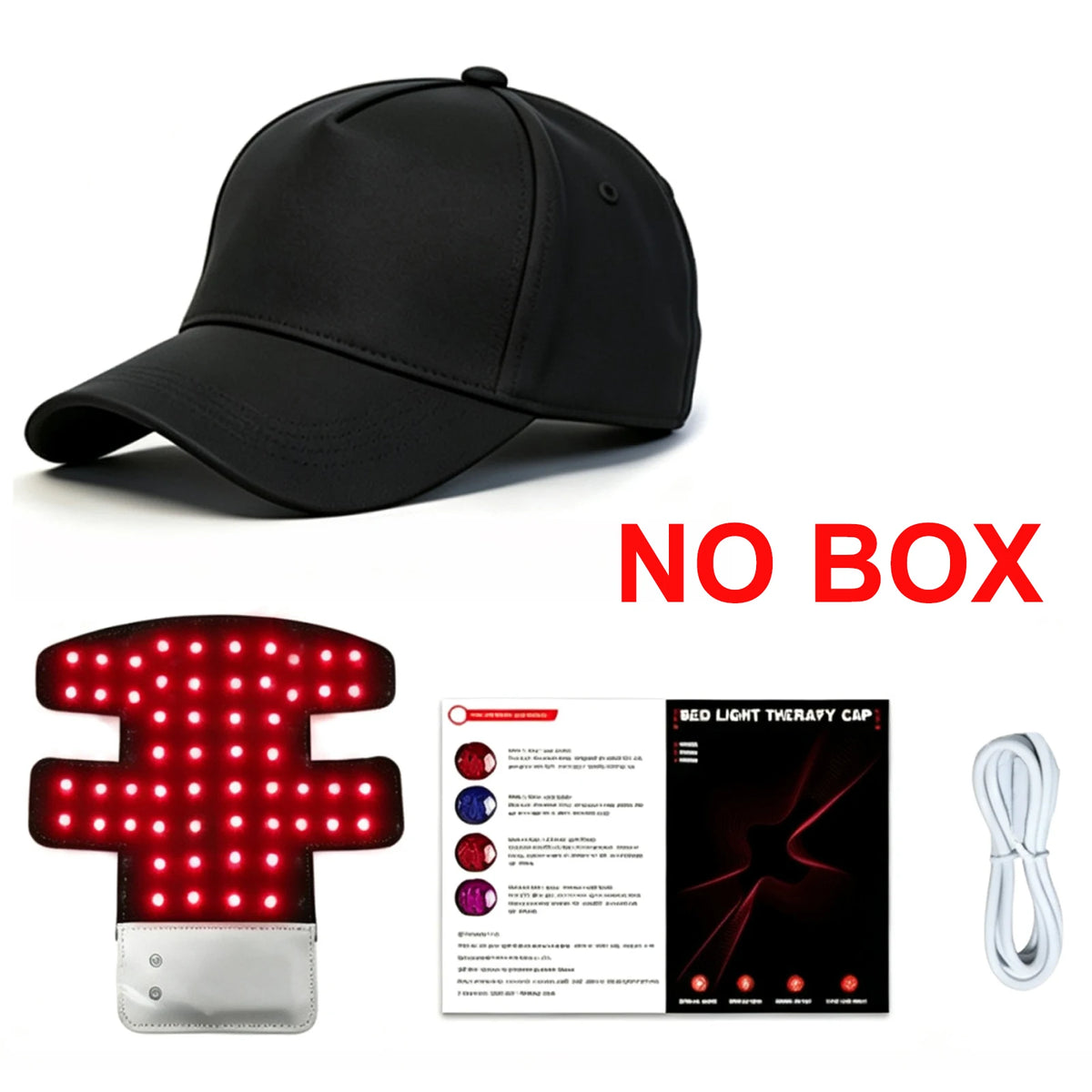 Red Light Therapy For Hair Fast Growth Cap Red&Infrared Light Therapy Device For Hair Loss Treatment With USB Charging Anti-hair