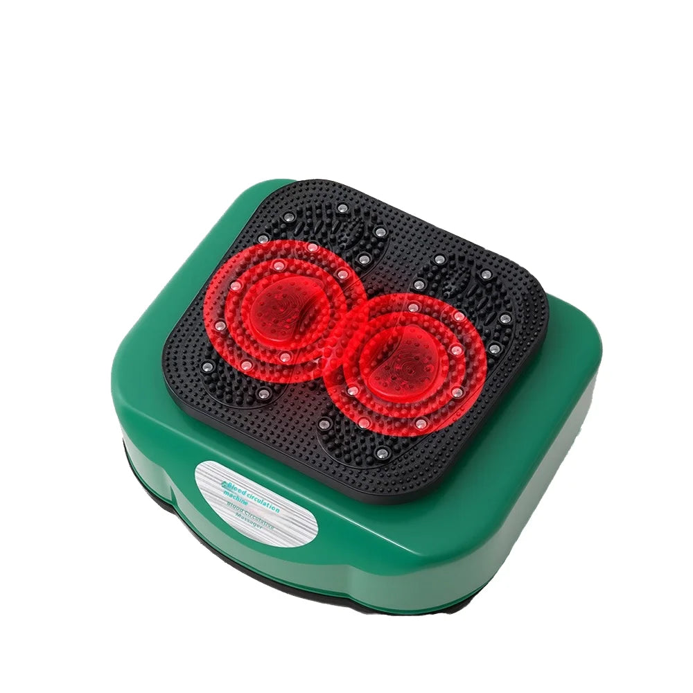 Authentic High Frequency Spiral Liquid Vibration Foot Massager Premium Wireless Remote Control Blood Circulation Machine Foot
