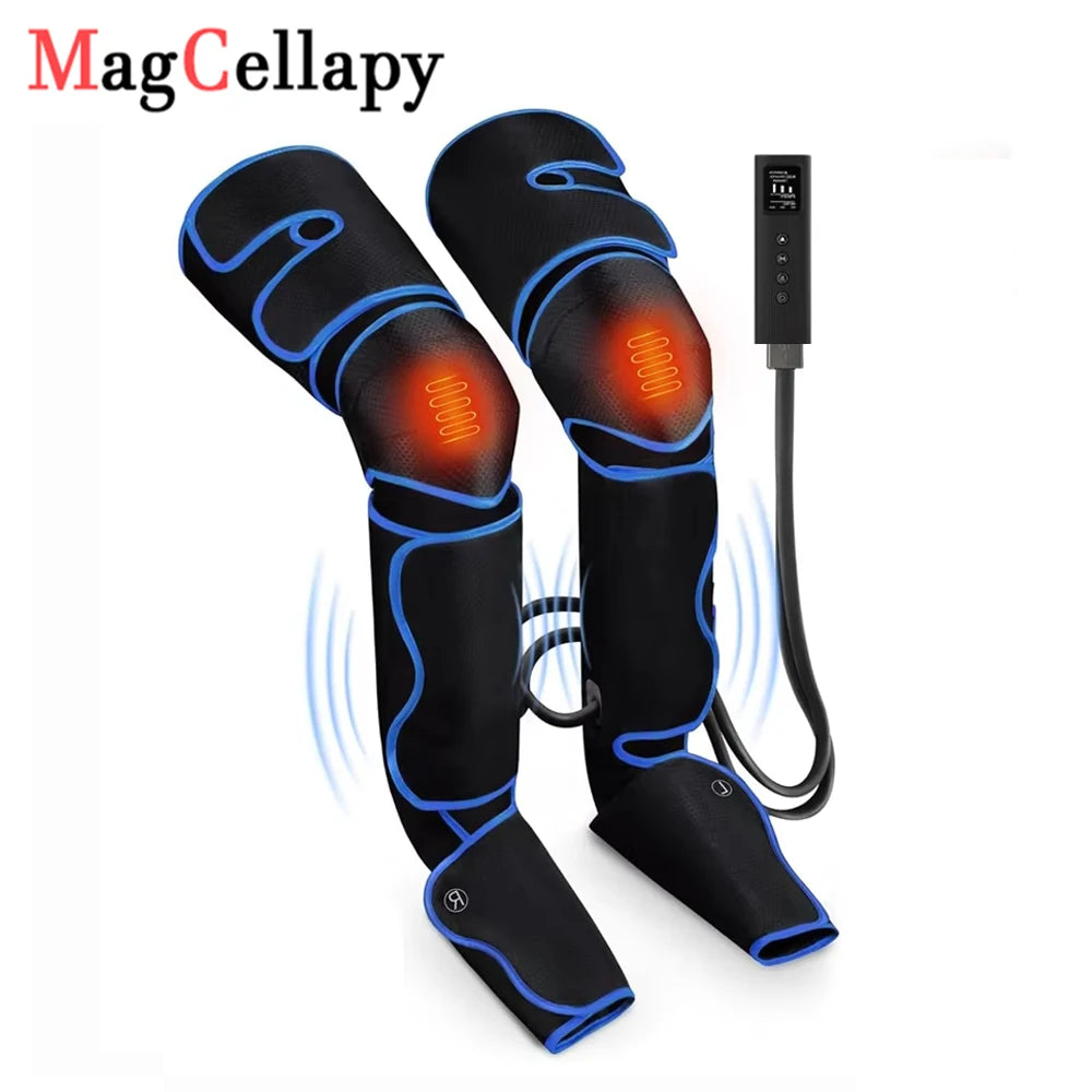 Leg Massager Air Compression Circulation Device To Combat Varicose Veins Leg Muscle Relaxation And Pain Relief  For Athletes