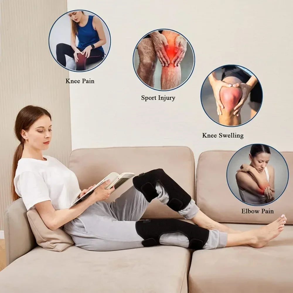 NEW LED Red Light Knee Pad Infrared Blanket Light Belt for Knee Relief Body Relaxation Healthcare Portable Home Use Device