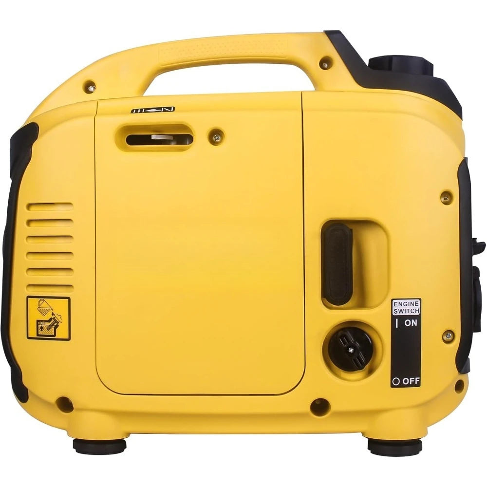 Great Deal Super Quiet 1500W Portable Inverter Generator Ultralight Gas Powered for Home Use
