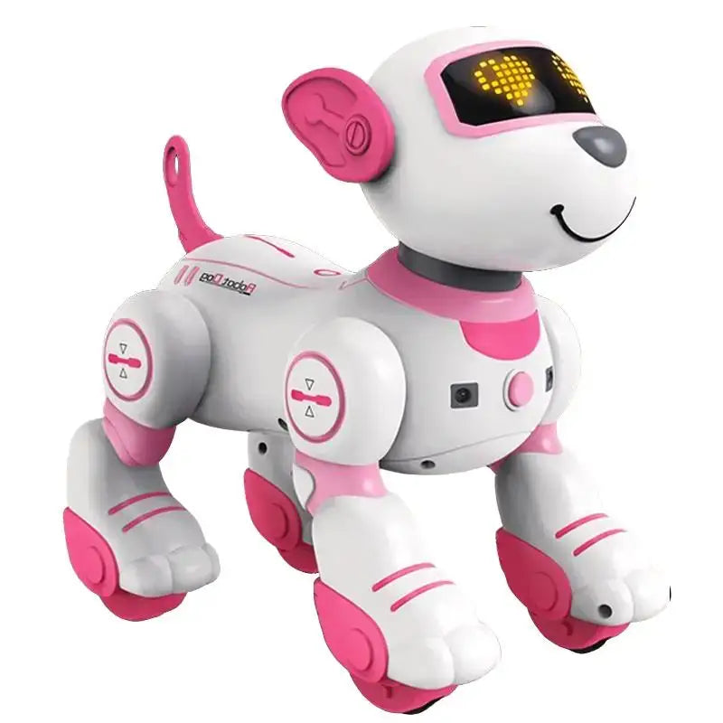 AI Intelligent Robot Dog EU Quality Remote Control Interactive Electronic Pet Companion for Kids Birthday Christmas Gift Sensor Multifunction.TongLi