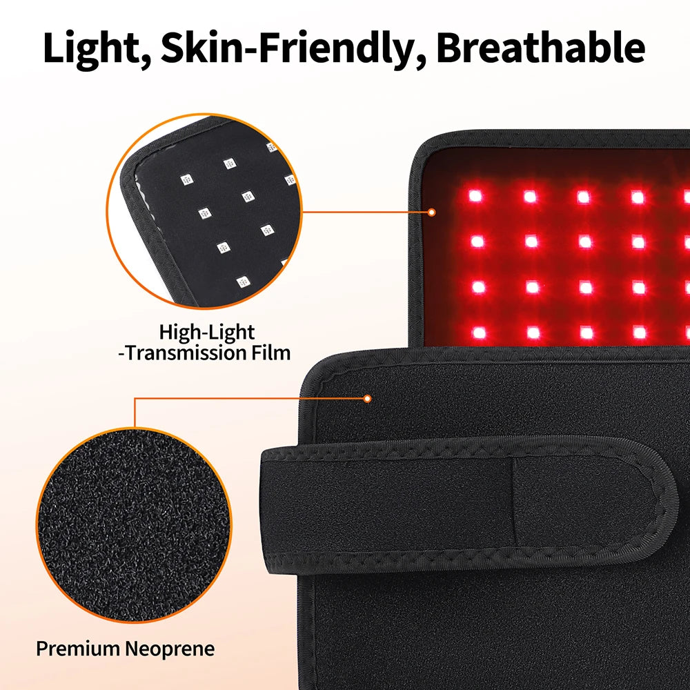Home 660 and 850nm Near Infrared Light Belt Waist Health Care Belt Beauty Devices