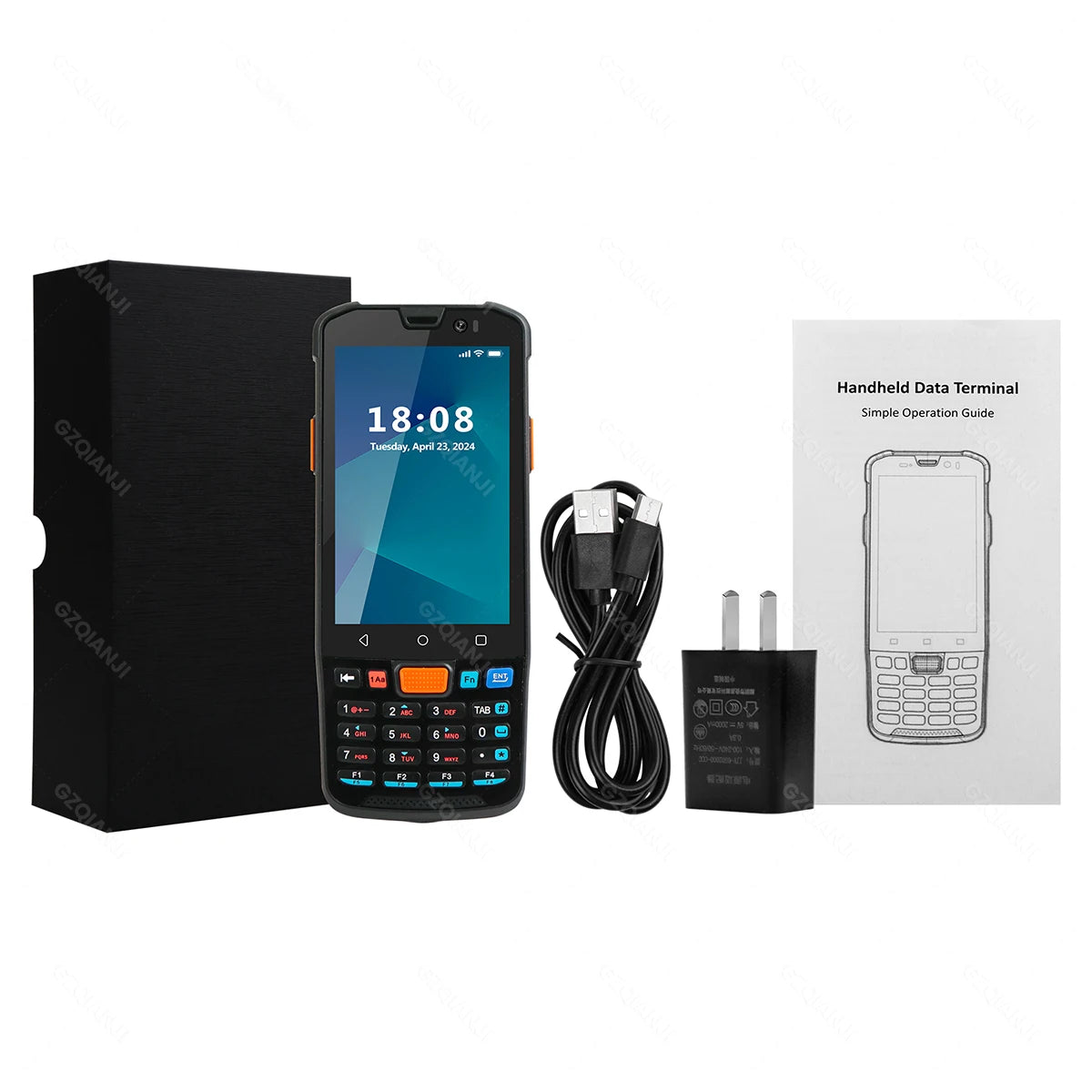 4G Inventory/Stock Management Android Data Collection Terminal Handheld PDA Barcode with 1D/2D Code QR Industrial Scanner NFC