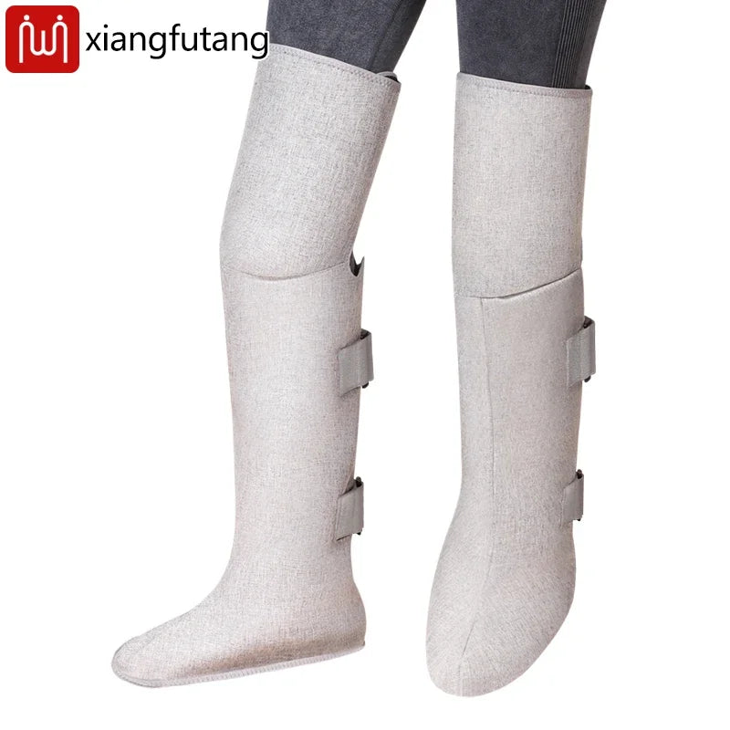 660$850nm Red Light Heating Massage Long Boots Support Keep Legs Warm Legs Massage Muscle Relaxation Home Office Use