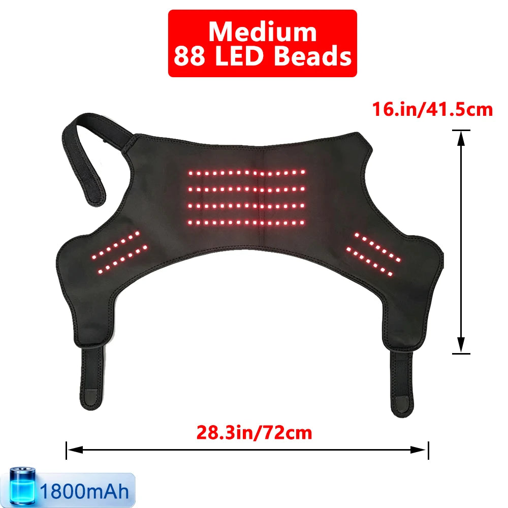 Pet Red Light Recovery Device Promote Circulation Relieve Discomfort Infrared Light Knee Brace Led 660nm 850nm for Dogs Cats