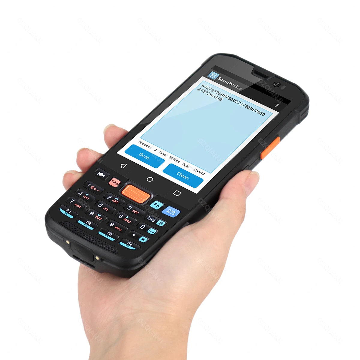 4G Inventory/Stock Management Android Data Collection Terminal Handheld PDA Barcode with 1D/2D Code QR Industrial Scanner NFC