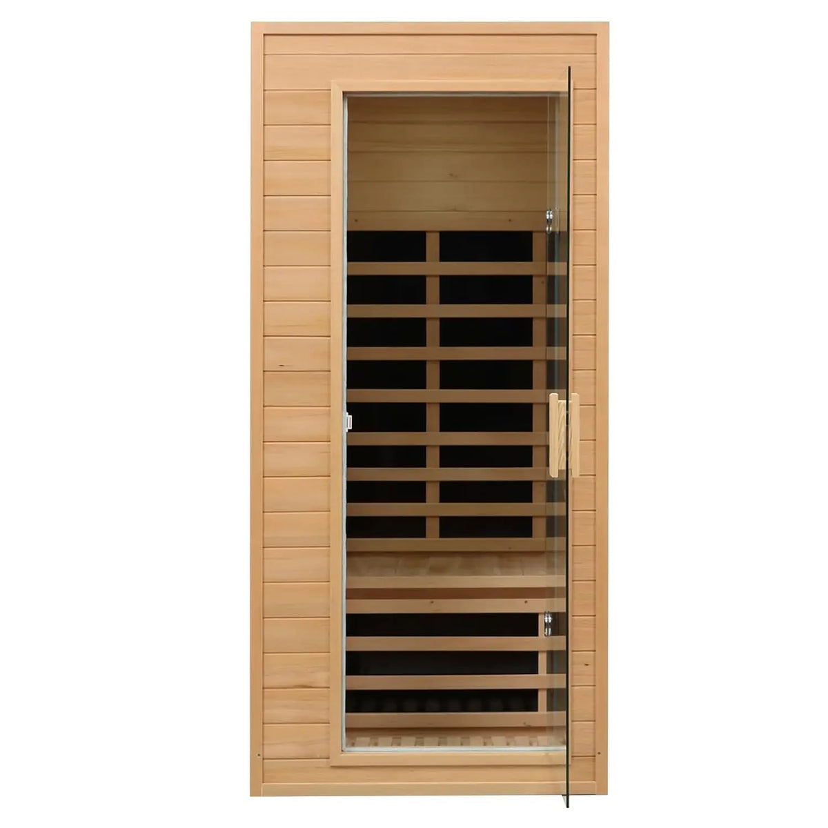 Outdoor 2 Person Low EMF Far Infrared Sauna, 1850W / Max 158℉, Customi