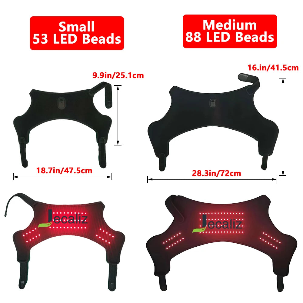 Pet Red Light Recovery Device Promote Circulation Relieve Discomfort Infrared Light Knee Brace Led 660nm 850nm for Dogs Cats