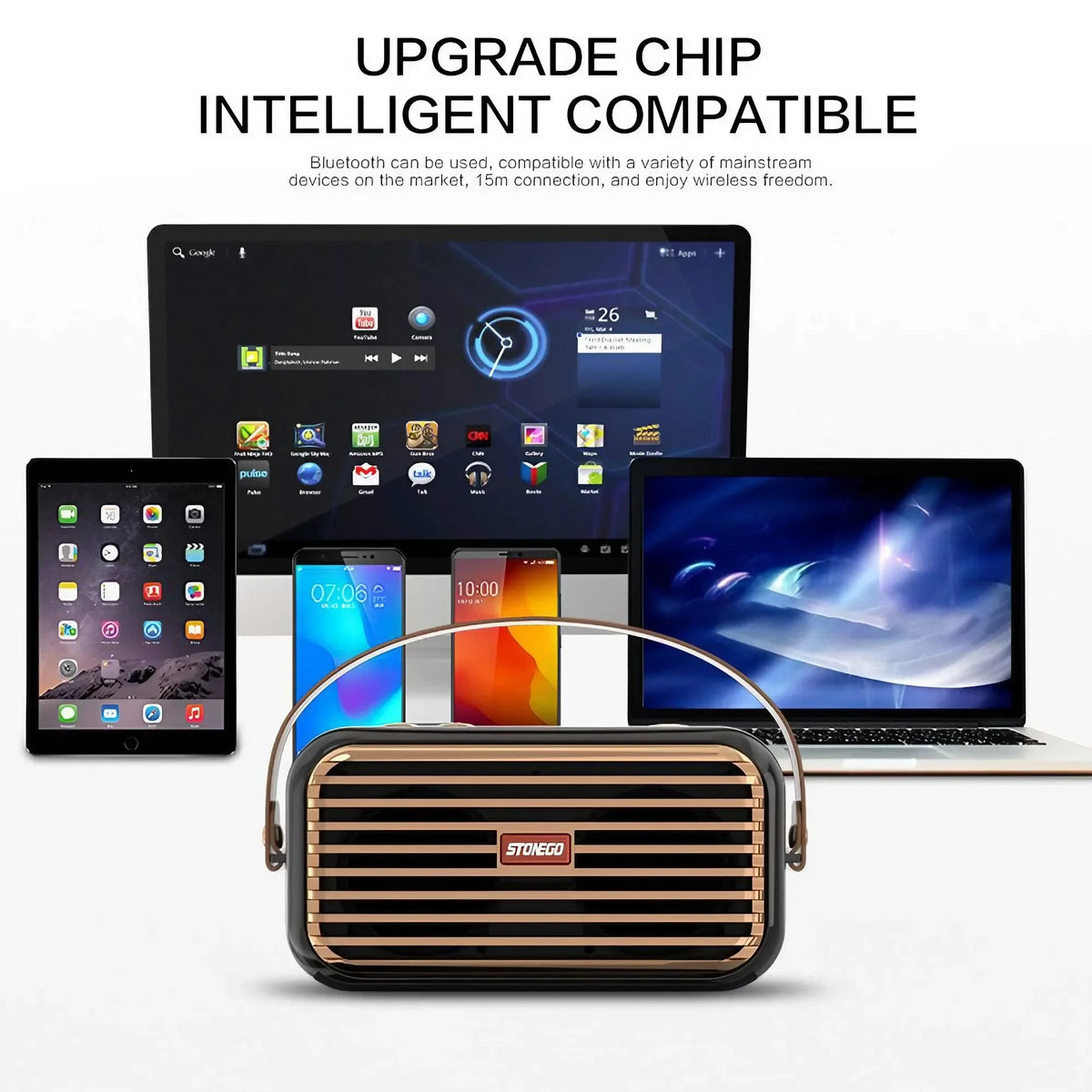 Bluetooth Portable Speaker 16W High Power Stereo Sound with TWS Pairing Wireless Speaker for Home Office Travel Outdoor Use Booming Bass and Rich Clear Audio Ideal for Parties Outdoor Activities Durable Compact Design Long La