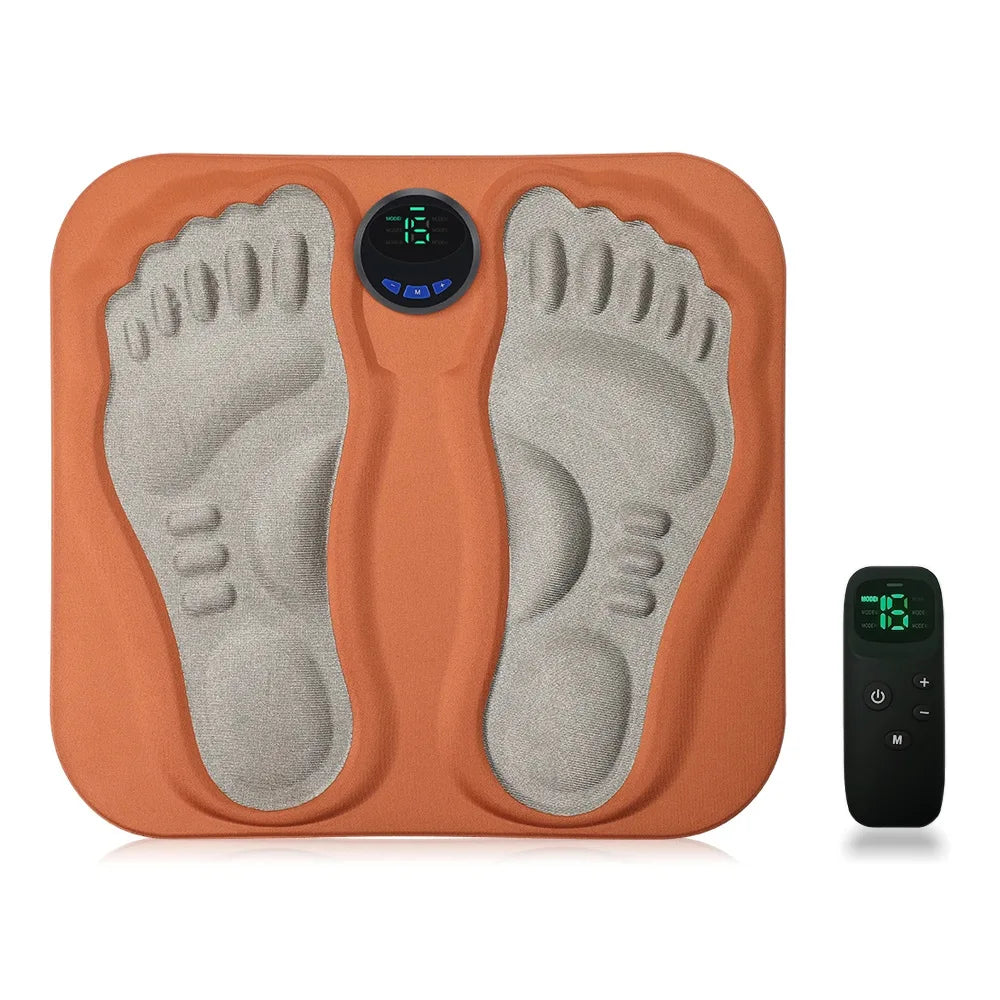 3D Smart Foot Massage Pad RF Remote Feet Massager 8 Modes 29 LevelsImprove Blood Circulation Relax Muscles Slim Legs Foot Pad