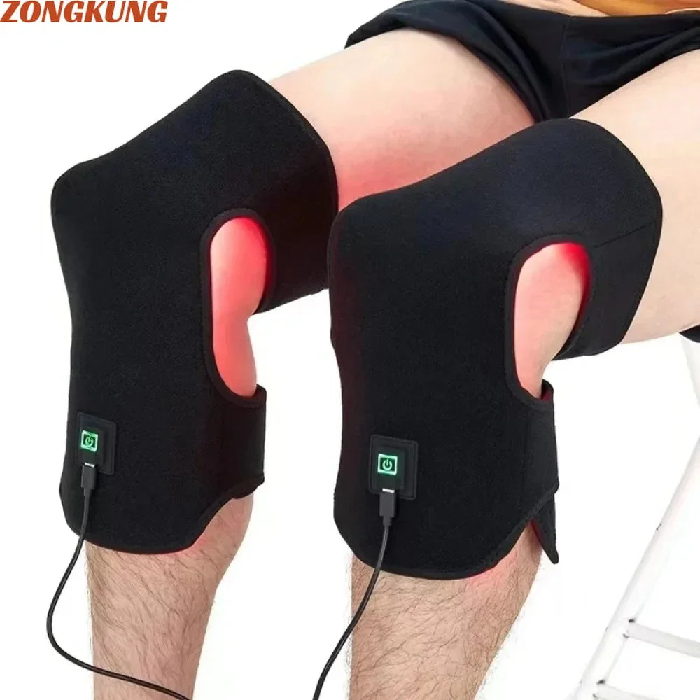 NEW LED Red Light Knee Pad Infrared Blanket Light Belt for Knee Relief Body Relaxation Healthcare Portable Home Use Device