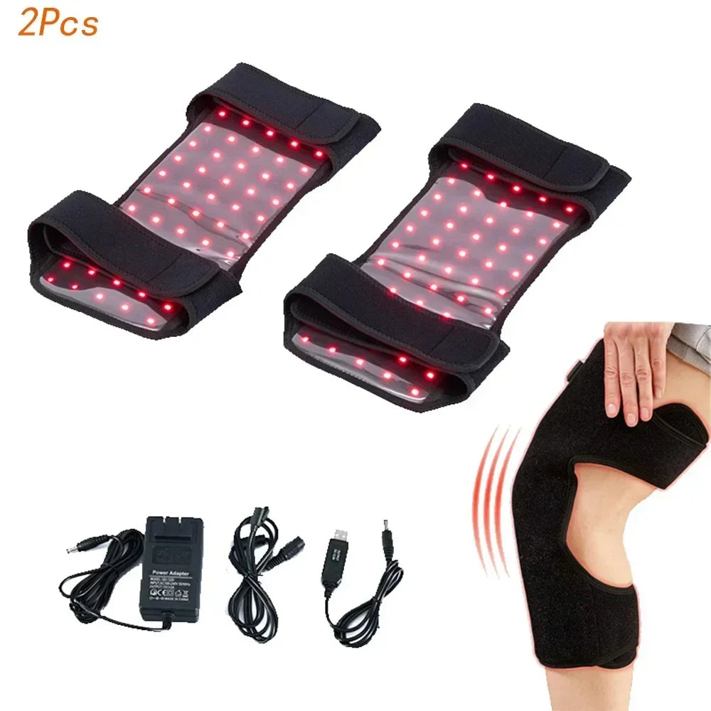 NEW LED Red Light Knee Pad Infrared Blanket Light Belt for Knee Relief Body Relaxation Healthcare Portable Home Use Device