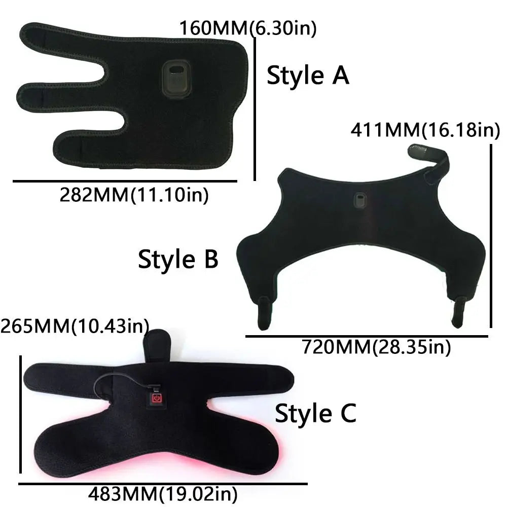 Automatic Timing Pet Red Light Recovery Device Promote Circulation Relieve Discomfort Dog Infrared Light Knee Brace Comfortable