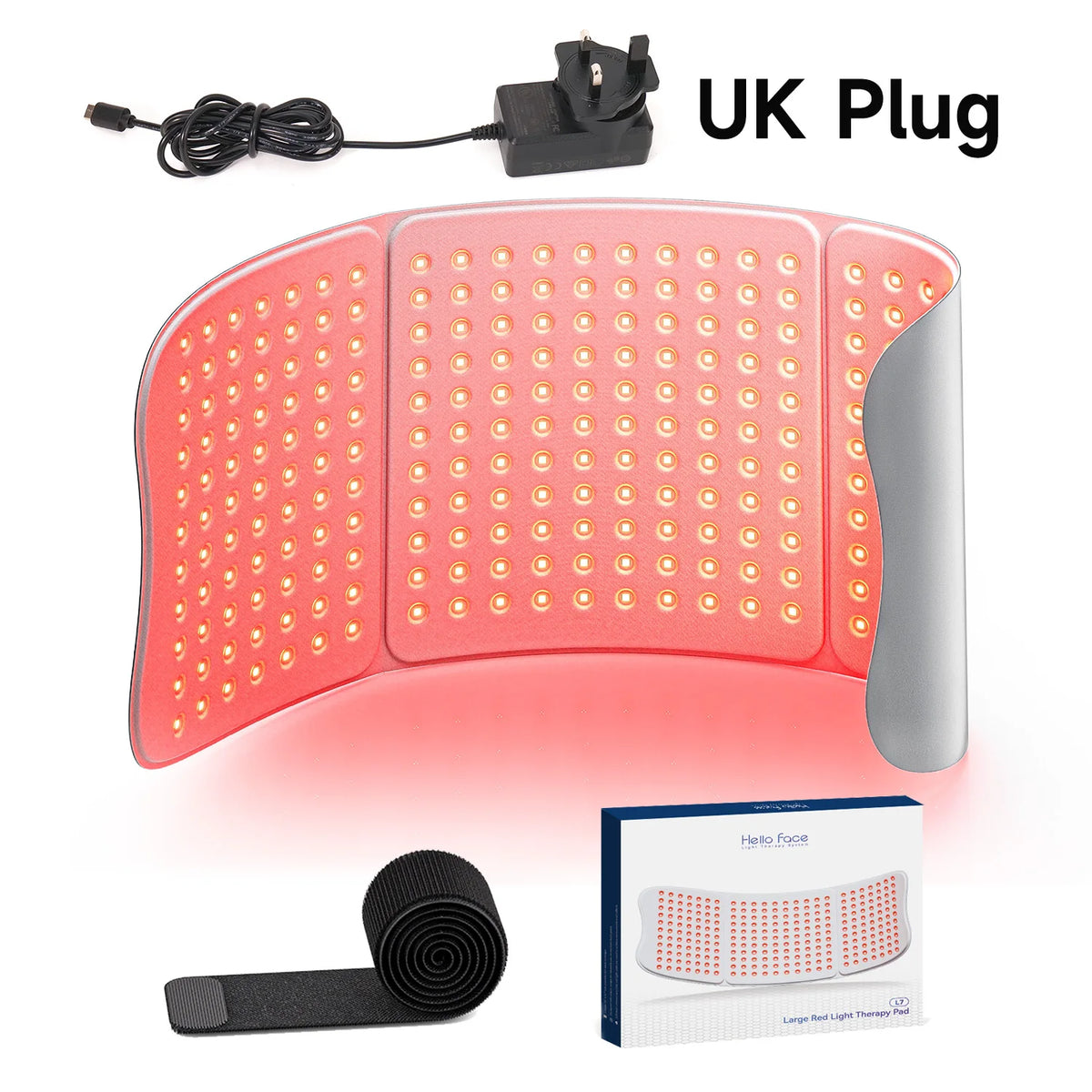 Large Red Light Therapy for Body 264 Triple-Chip LED Near Infrared 660nm & 850nm Red Light Therapy Mat 30'' x 12'' for Full Body
