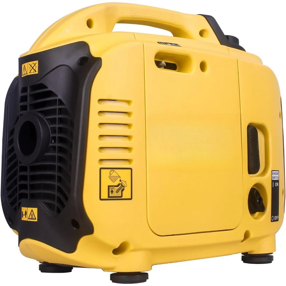 Great Deal Super Quiet 1500W Portable Inverter Generator Ultralight Gas Powered for Home Use