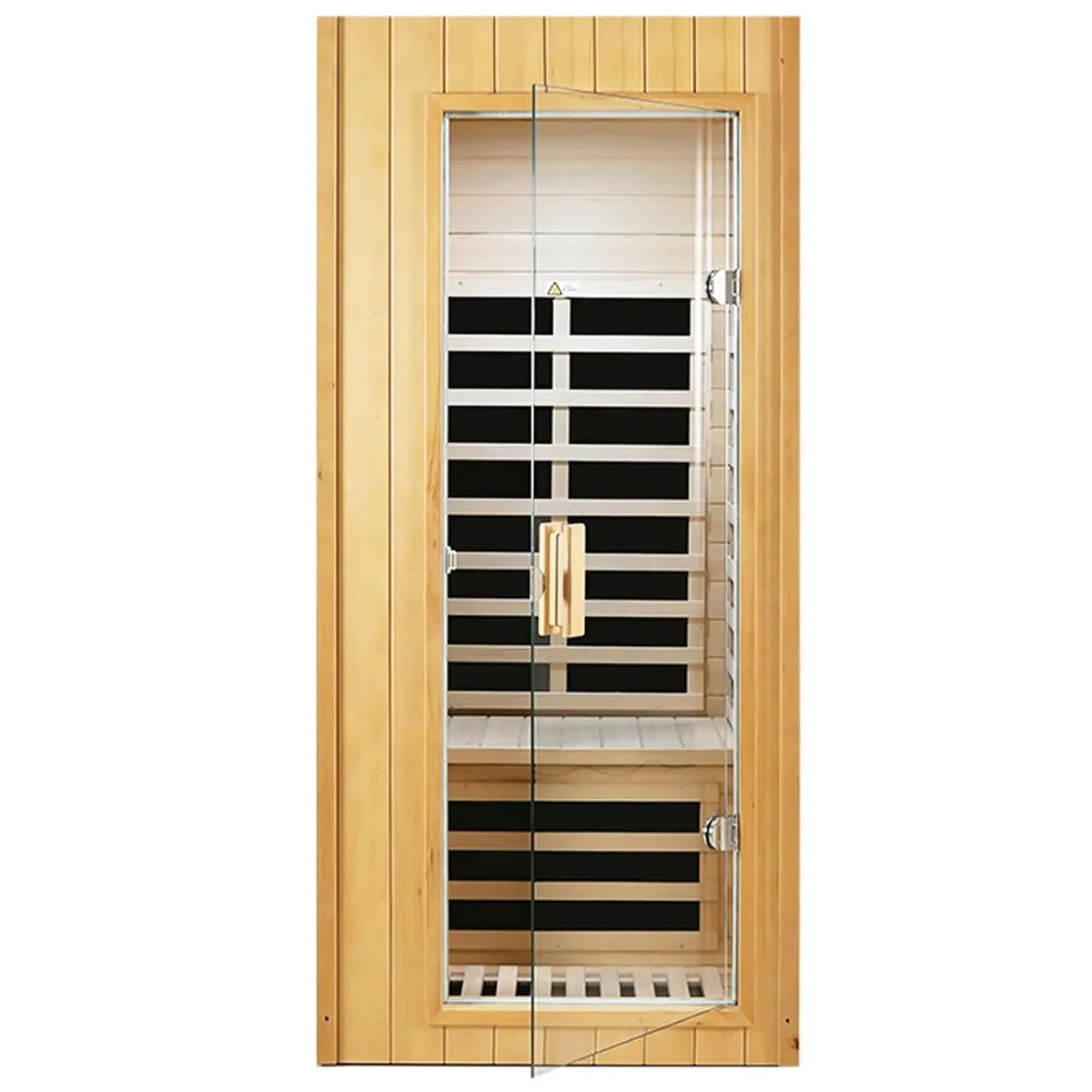 Outdoor 2 Person Low EMF Far Infrared Sauna, 1850W / Max 158℉, Customi
