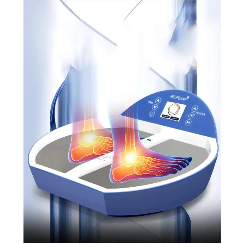 2026New Terahertz Physical Pulse RF Vibration Foot Massager Blood Circulation Therapy Cell Machine