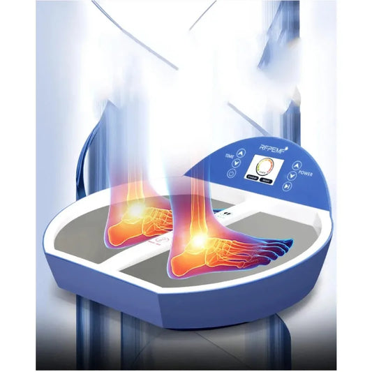 2026New Terahertz Physical Pulse RF Vibration Foot Massager Blood Circulation Therapy Cell Machine