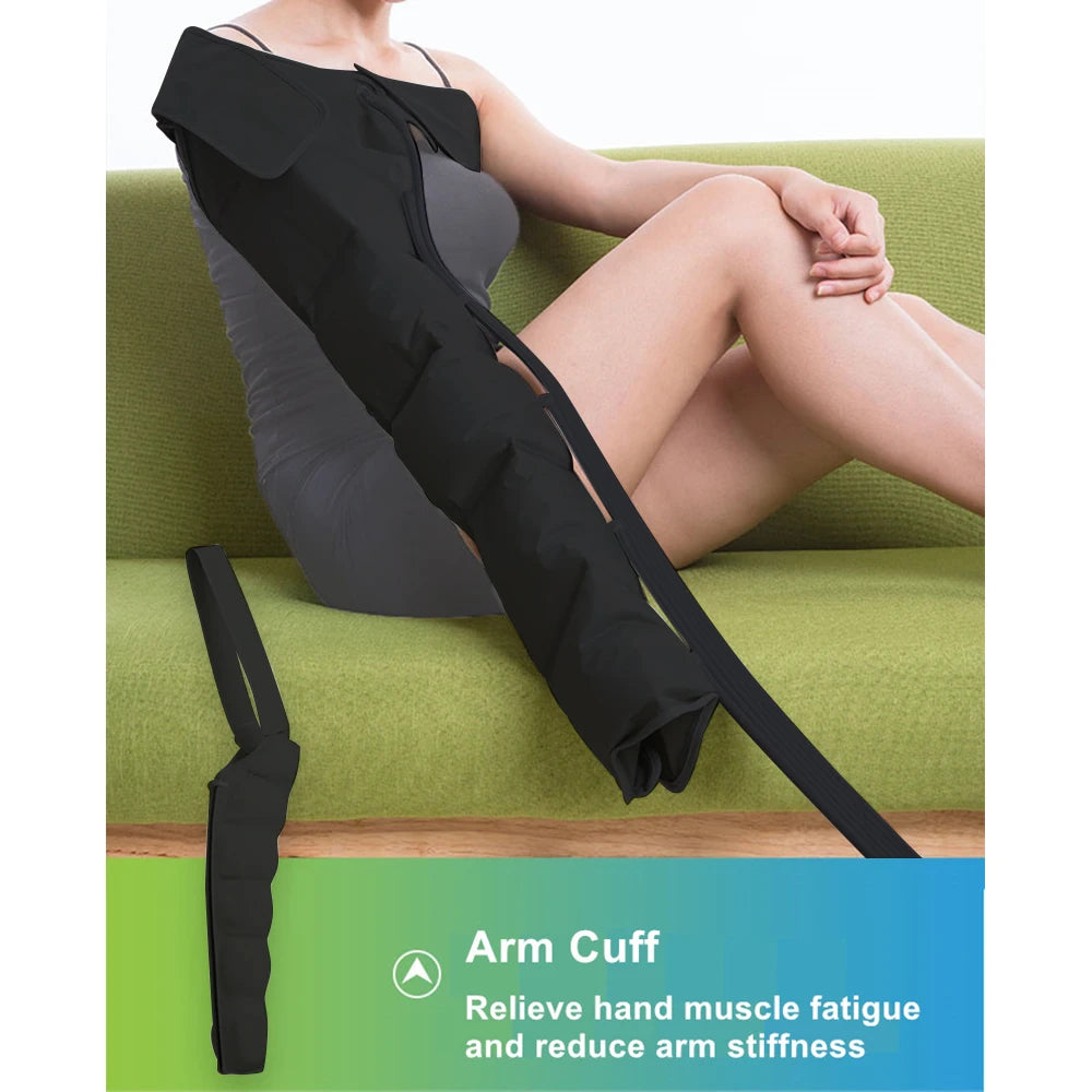 Thigh Air Compression Pressure Massager,Relieve Varicose Veins,Promote Blood Circulation,Relieve Thrombus,Leg Massager Machine