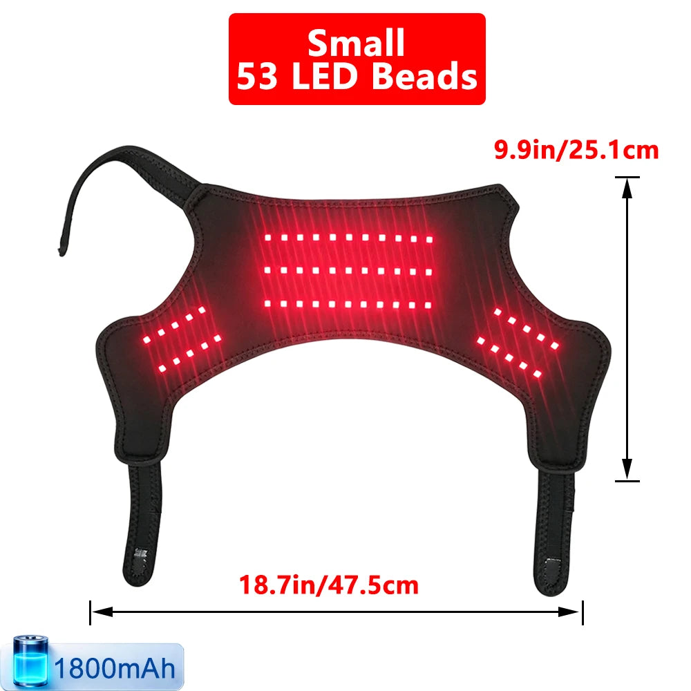 Pet Red Light Recovery Device Promote Circulation Relieve Discomfort Infrared Light Knee Brace Led 660nm 850nm for Dogs Cats