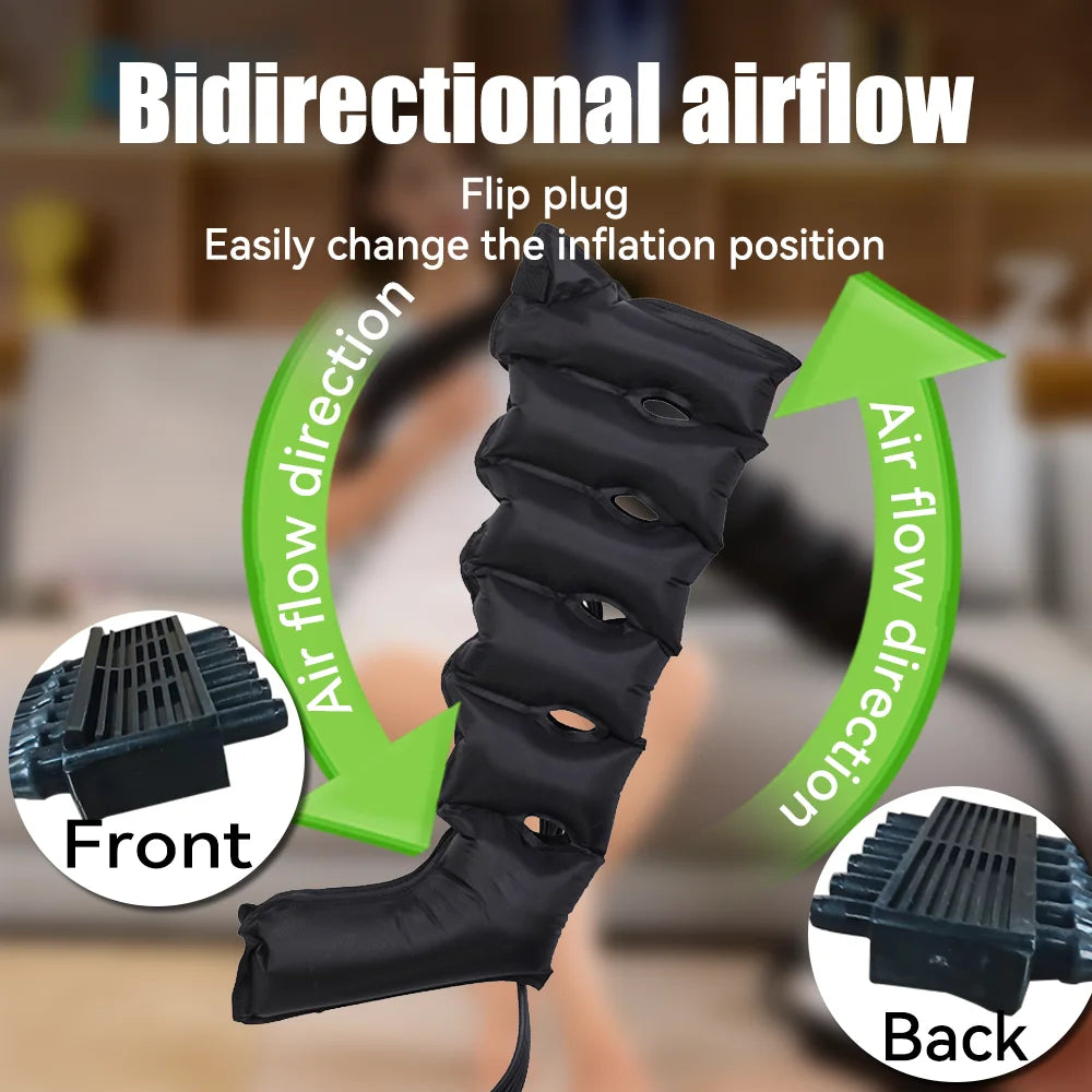 Thigh Air Compression Pressure Massager,Relieve Varicose Veins,Promote Blood Circulation,Relieve Thrombus,Leg Massager Machine