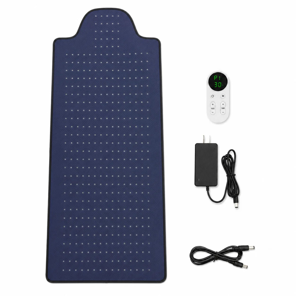 Red Infrared Light Therapy Mat，Large Size 420 LEDs 660&850 nm Infrared Light Pad For Face,Body Back Knee Hands Feet Pain Relief