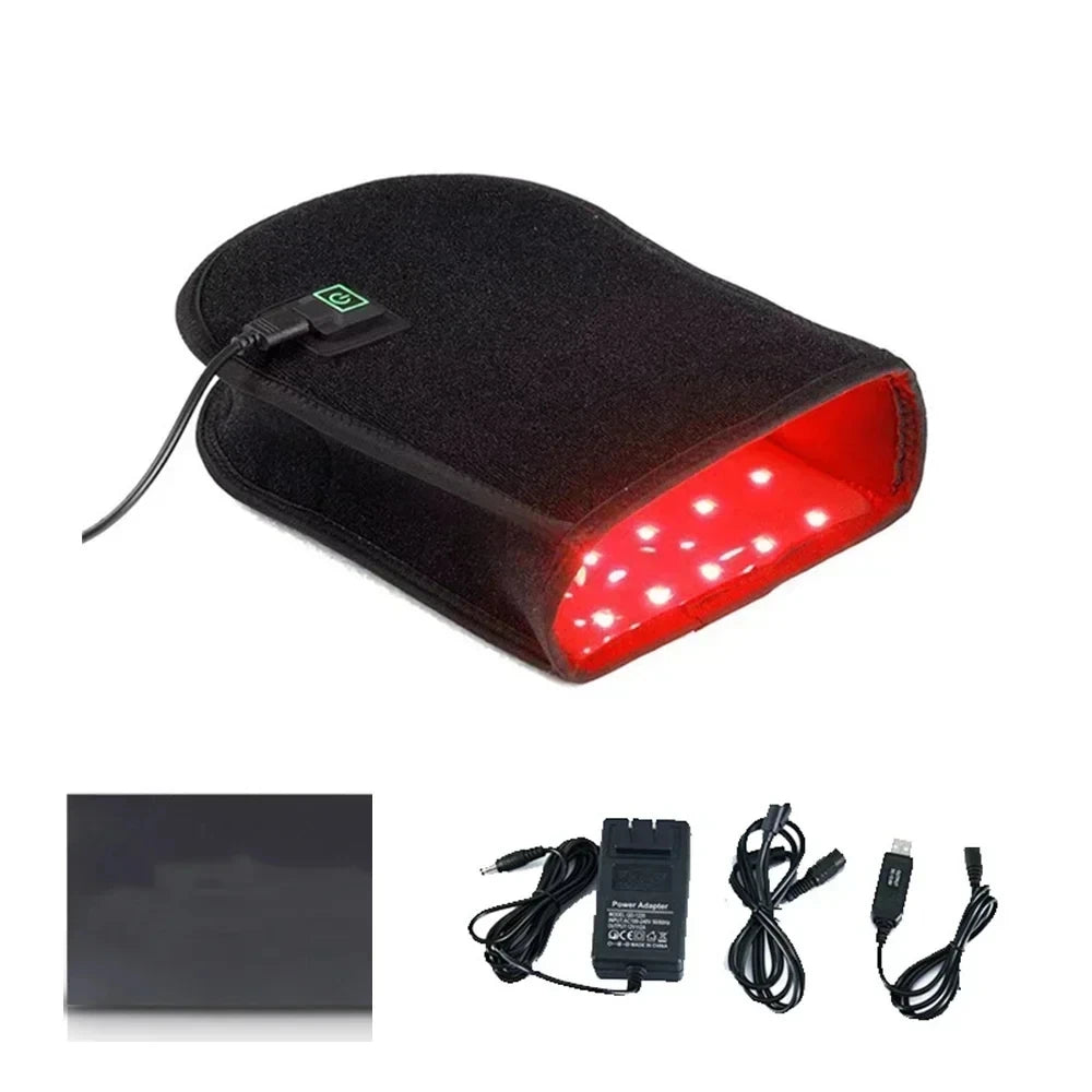 Red Light Promote Blood Circulation for Hand Near Infrared Mitten for Arthritis Fingers Double Side Glove Wholesale Dropshipping