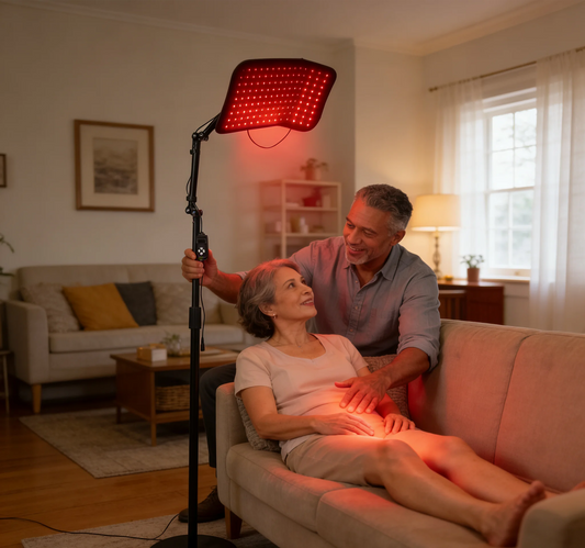660nm 850nm Red Light Therapy Device with Stand Wrap Infrared Lamp for Body Face Pain Relief Skin Care Recovery Home Beauty