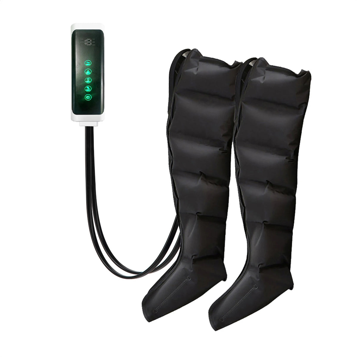 Air Compression Leg Massage 6 Airbag Pneumatic Boots Used for Circulation and Leg Muscle Relaxation to Relieve Varicos Veins