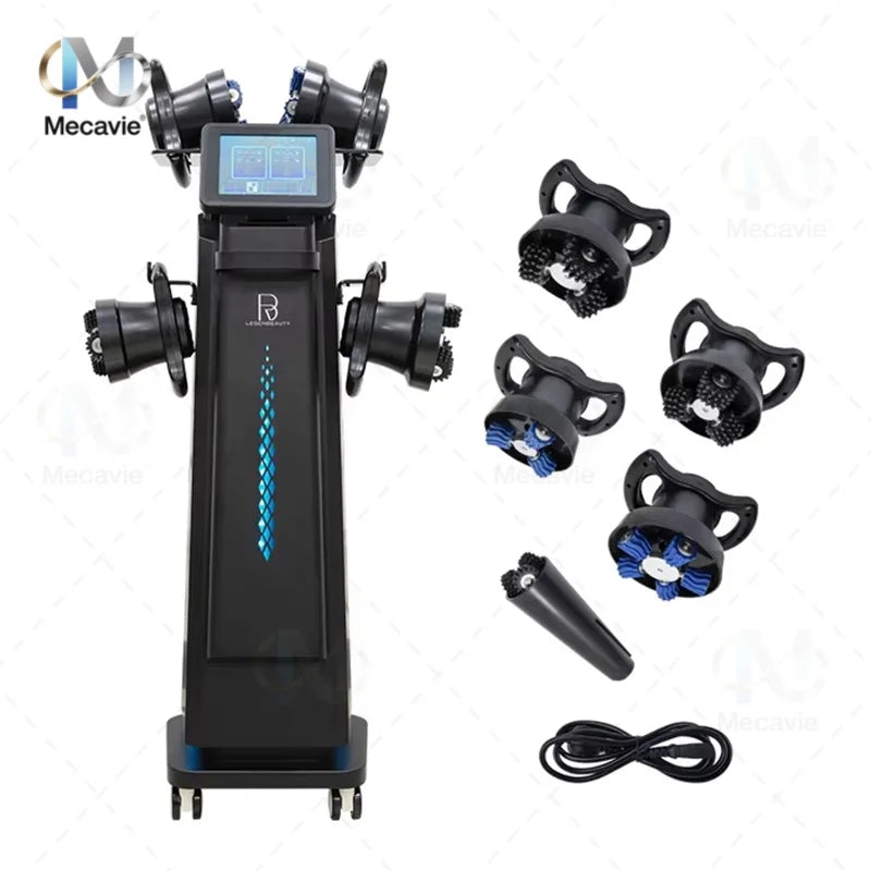 5 In 1 Body Contouring System 360° Rotation Roller Massager Lymph Detox Blood Circulation Improve Full Body Face Shaping Machine